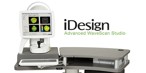 iDesign Advanced WaveScan Studio Logo and Equipment